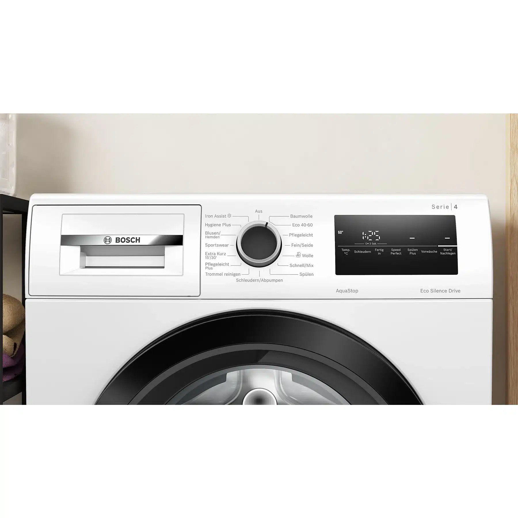 BOSCH WAN282ECO5 Serie 4 wasmachine (8 kg, 1400 tpm, A) - Afbeelding 2