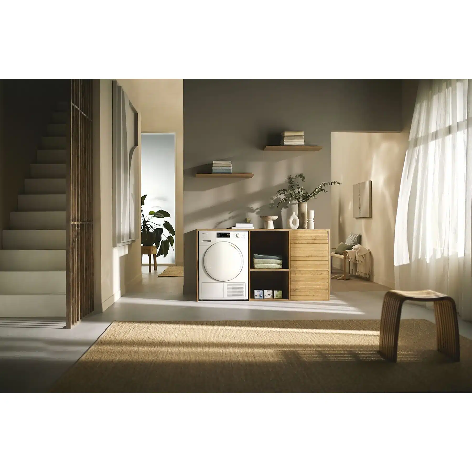 MIELE TWA520WP 8kg T1 Witte Editie Actieve Warmtepomp Wasdroger (8kg, Lotuswit) - Afbeelding 2
