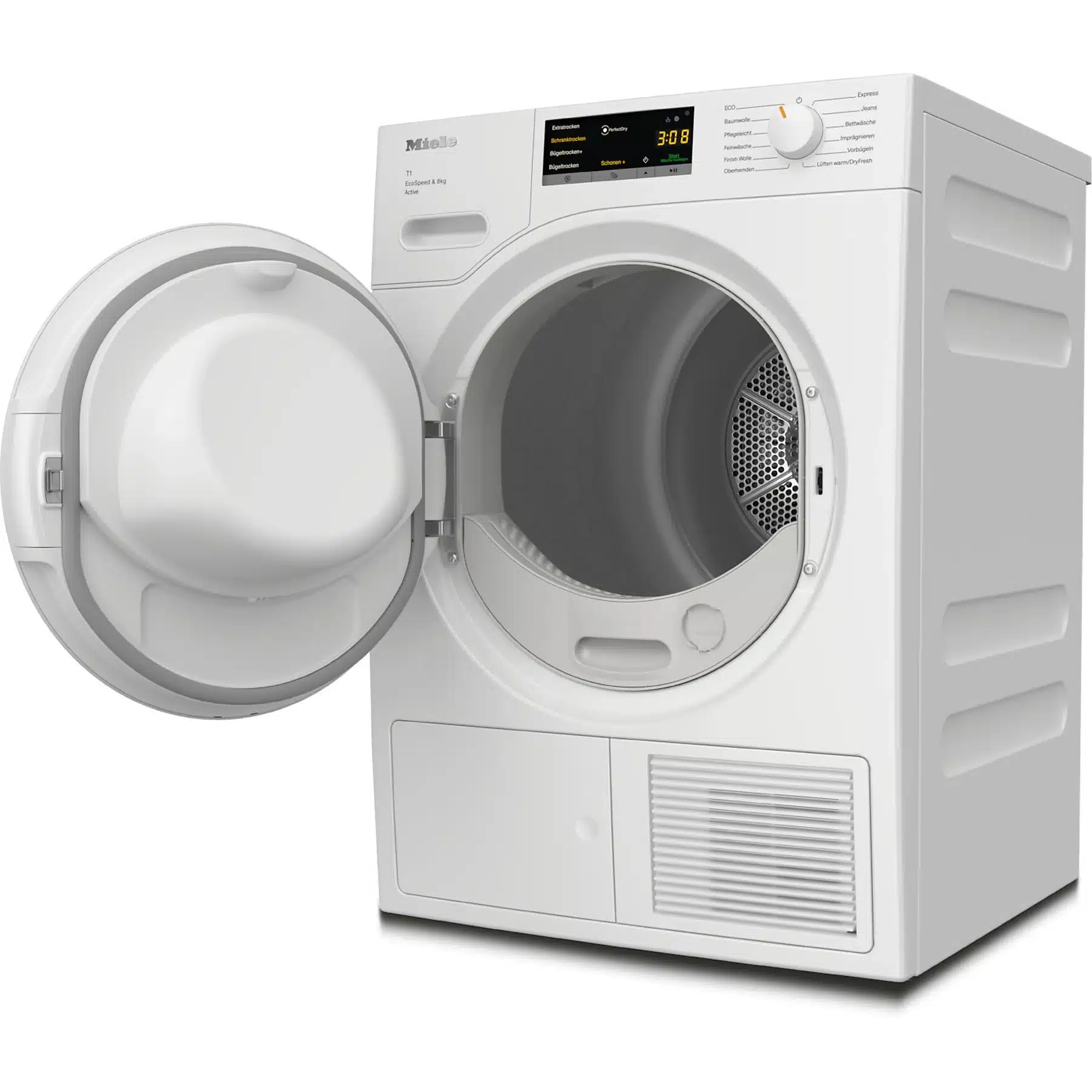 MIELE TWA520WP 8kg T1 Witte Editie Actieve Warmtepomp Wasdroger (8kg, Lotuswit) - Afbeelding 4