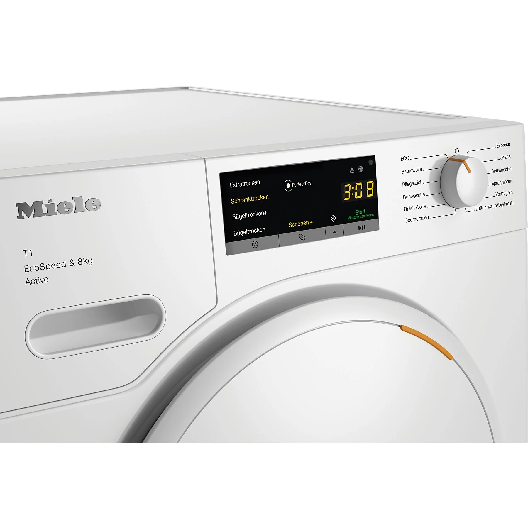 MIELE TWA520WP 8kg T1 Witte Editie Actieve Warmtepomp Wasdroger (8kg, Lotuswit) - Afbeelding 8
