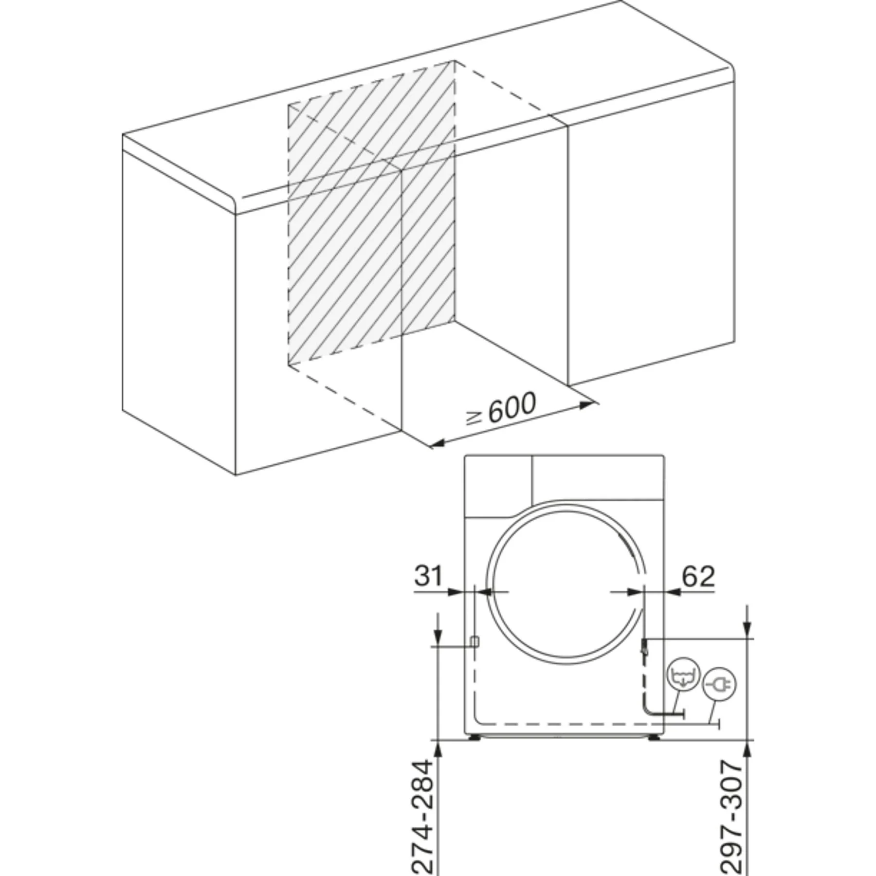 MIELE TWA520WP 8kg T1 Witte Editie Actieve Warmtepomp Wasdroger (8kg, Lotuswit) - Afbeelding 9