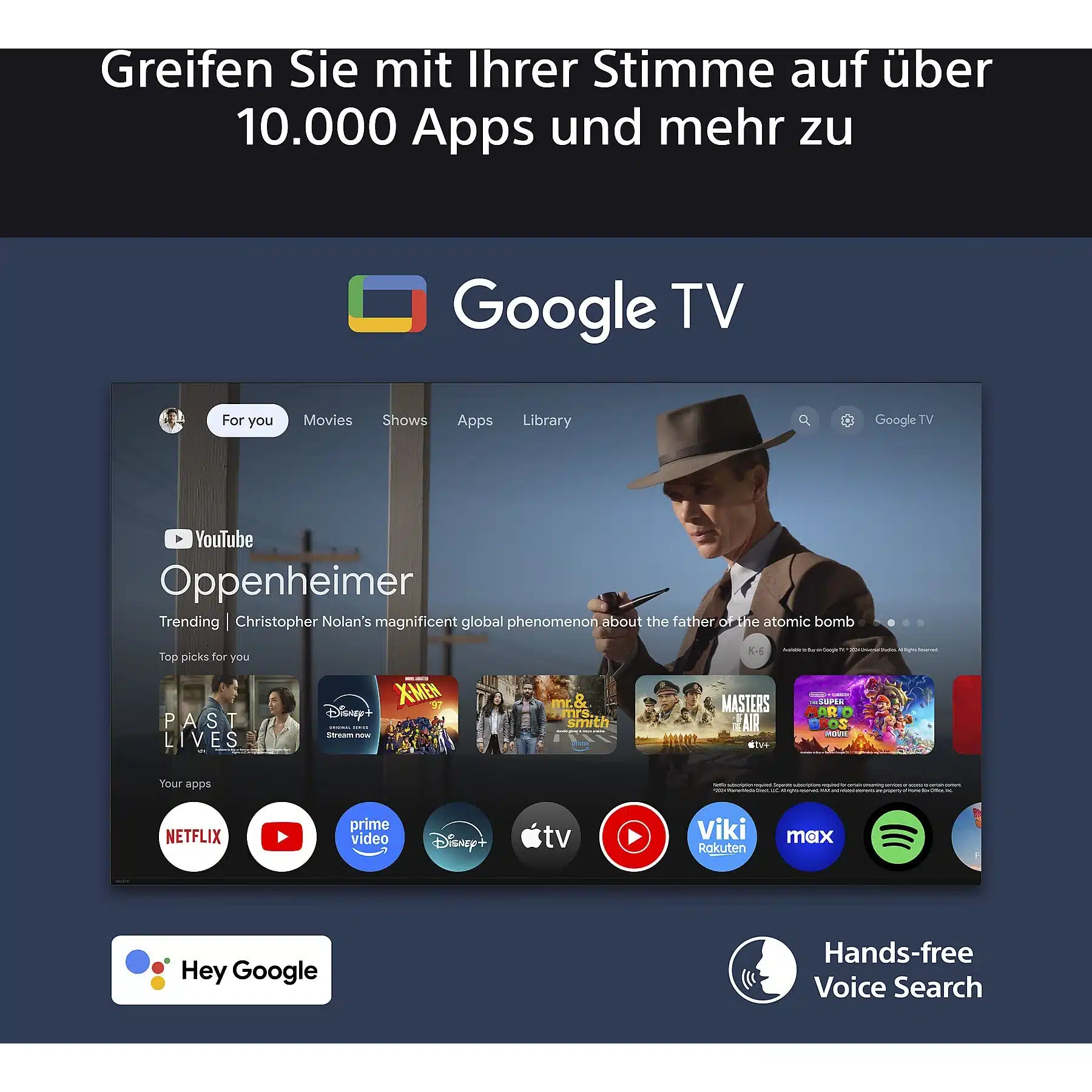 SONY BRAVIA 8 II K55XR8 OLED TV (55 inch / 139 cm, OLED 4K, SMART TV) - Afbeelding 7