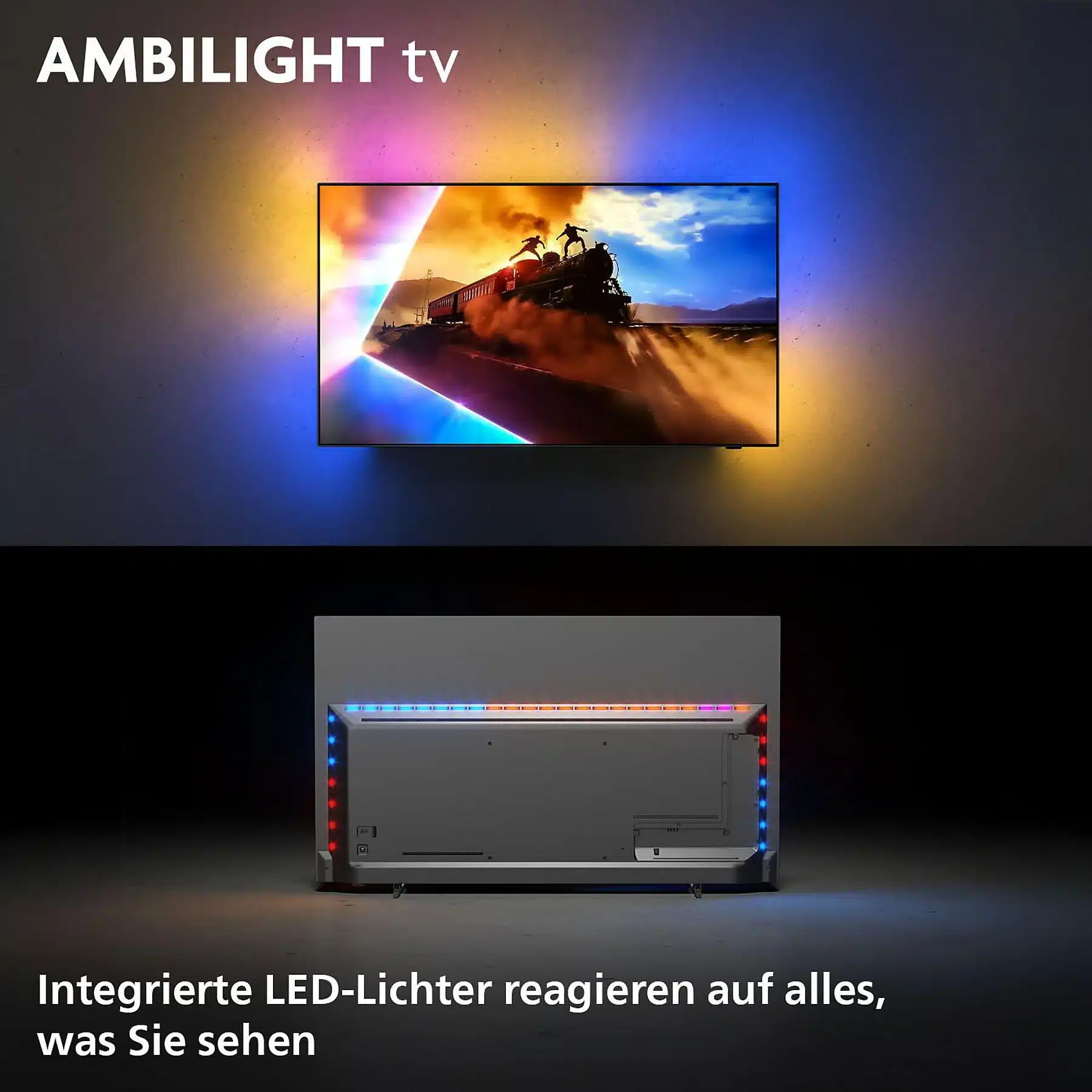 PHILIPS 55OLED760/12 OLED Ambilight TV (piatto, 55 Zoll / 139 cm, UHD 4K, SMART TV, Ambilight) - Afbeelding 14