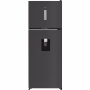 WHIRLPOOL WHD2 6472W X4E Koelkast met dubbele deuren, No Frost, 477 liter, H 186,5 cm, Energieklasse E, Waterdispenser, Roestvrij staal (RVS)